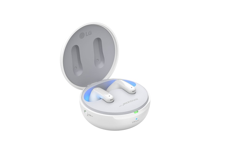 LG TONE Free FP9 - Plug and Wireless True Wireless Bluetooth UVnano Earbuds, TONE-FP9W