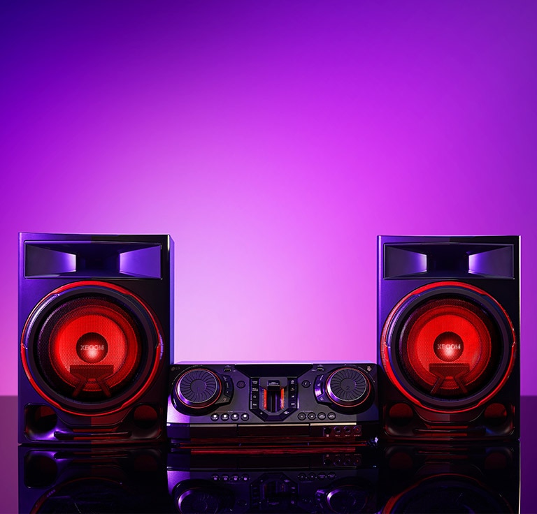 Potente sonido de 2350 watts