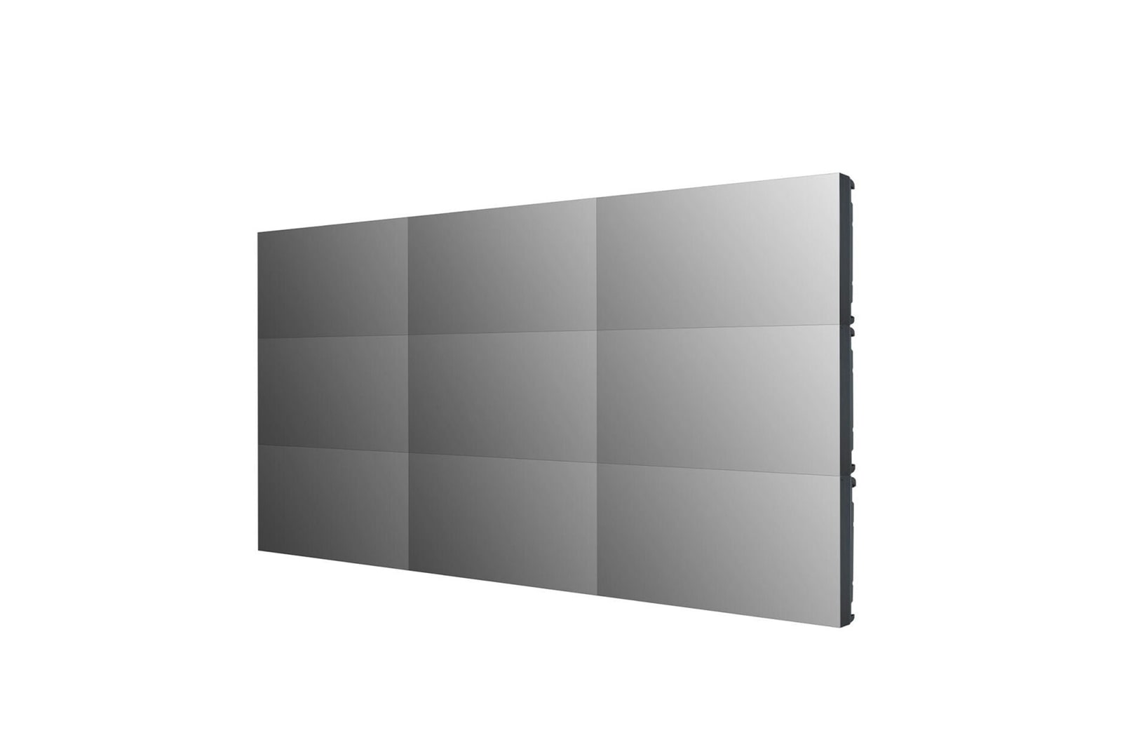 Vista lateral de 45 grados, conjunto 3×3 (compuesto)