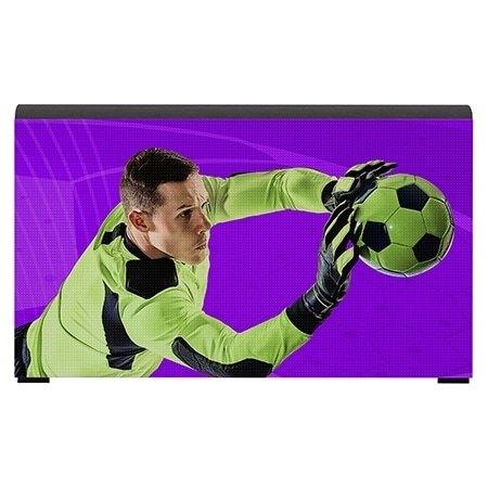 Vista frontal con imagen de relleno