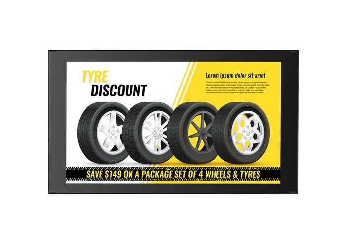 LG Pantalla exterior FHD con clasificación IP, 22XE1J-B