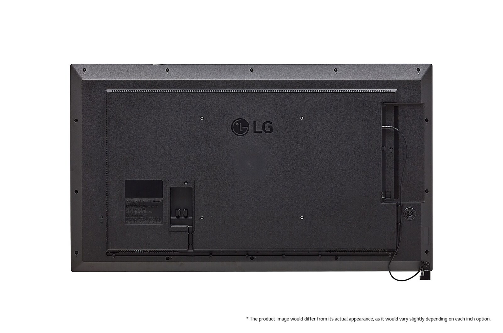 rear view with stand and cable