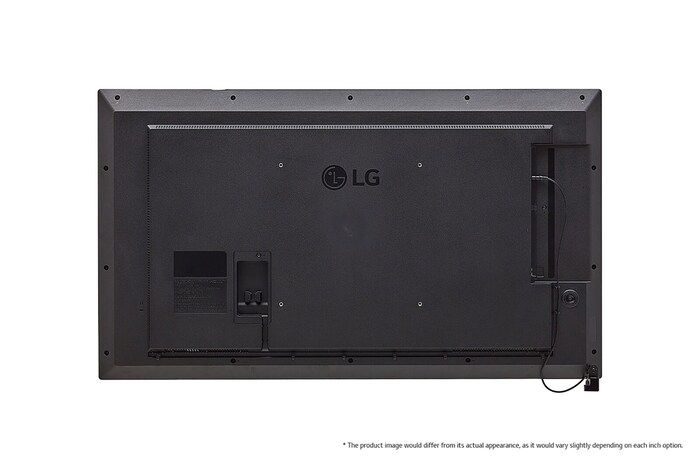 rear view with stand and cable