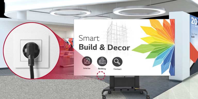 Para describir la serie LAEC se puede simplemente conectar a un suministro de energía, para mostrar la parte de conexión de energía.