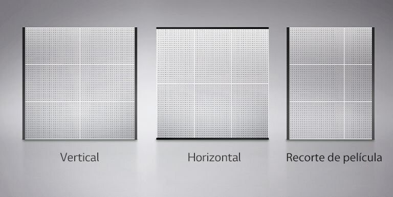 Al agregar una lámina vertical u horizontalmente, o al recortarla, se puede cambiar de tamaño de manera flexible.