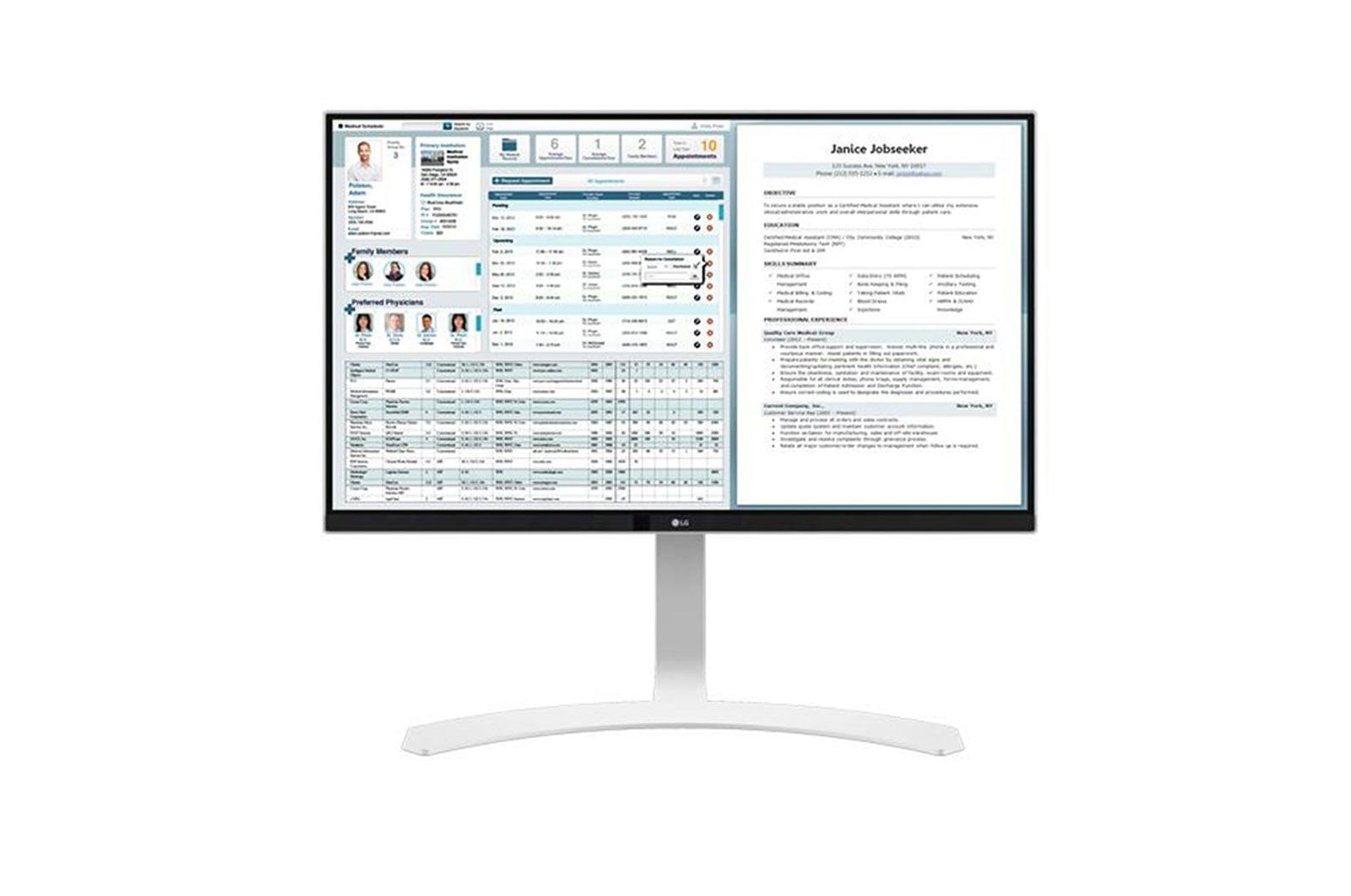 LG Monitor Clinico 8MP, 27HJ712C-W