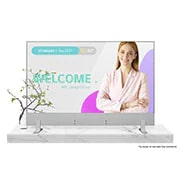 Vista frontal de Pantalla OLED Transparente 55EW5G-A