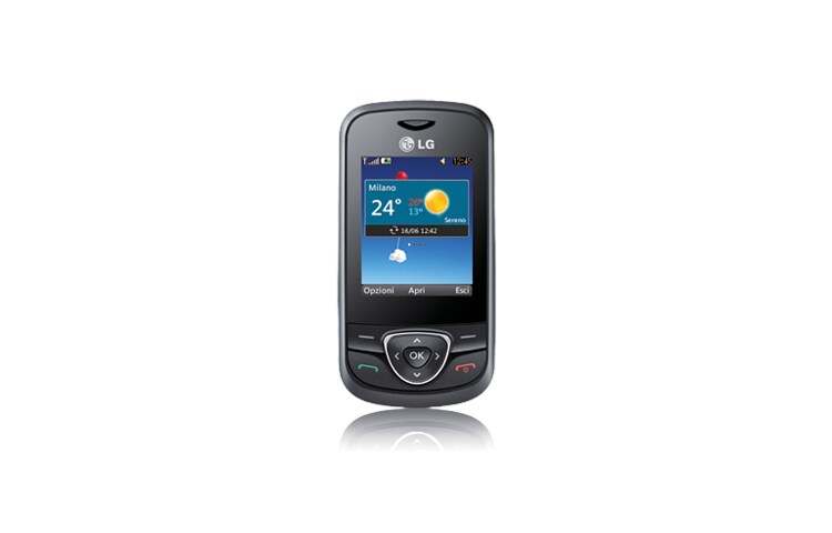 Vista frontal de LG Dart A200 A200