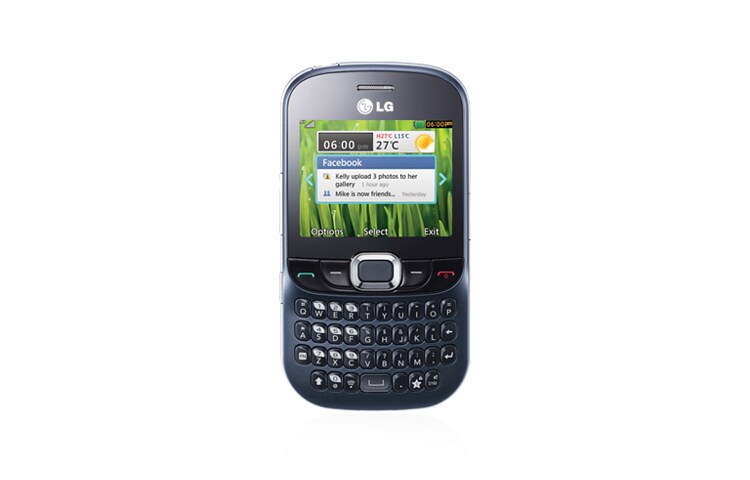 Vista frontal de LG Golf C360 C360