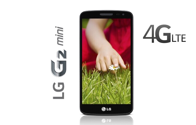 Vista frontal de LG G2 Mini D625