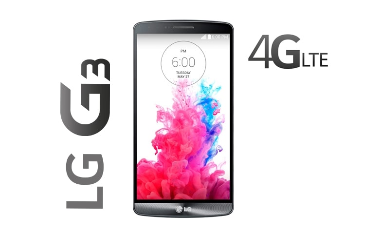 Vista frontal de LG G3 D855p