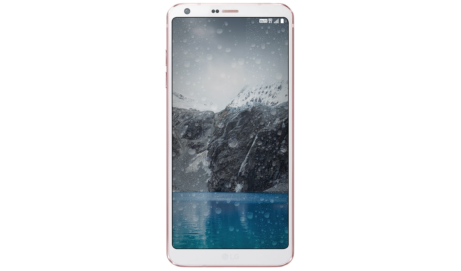 Vista frontal de LG G6 | Mystic White LGH870