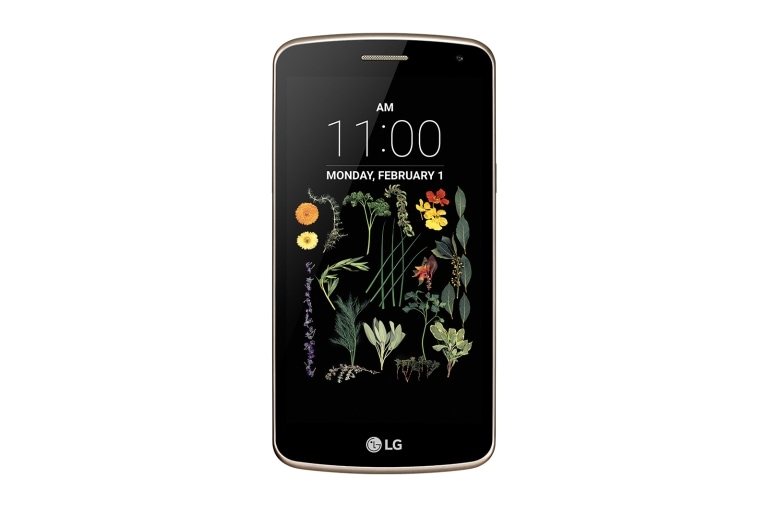 Vista frontal de LG K5 K5