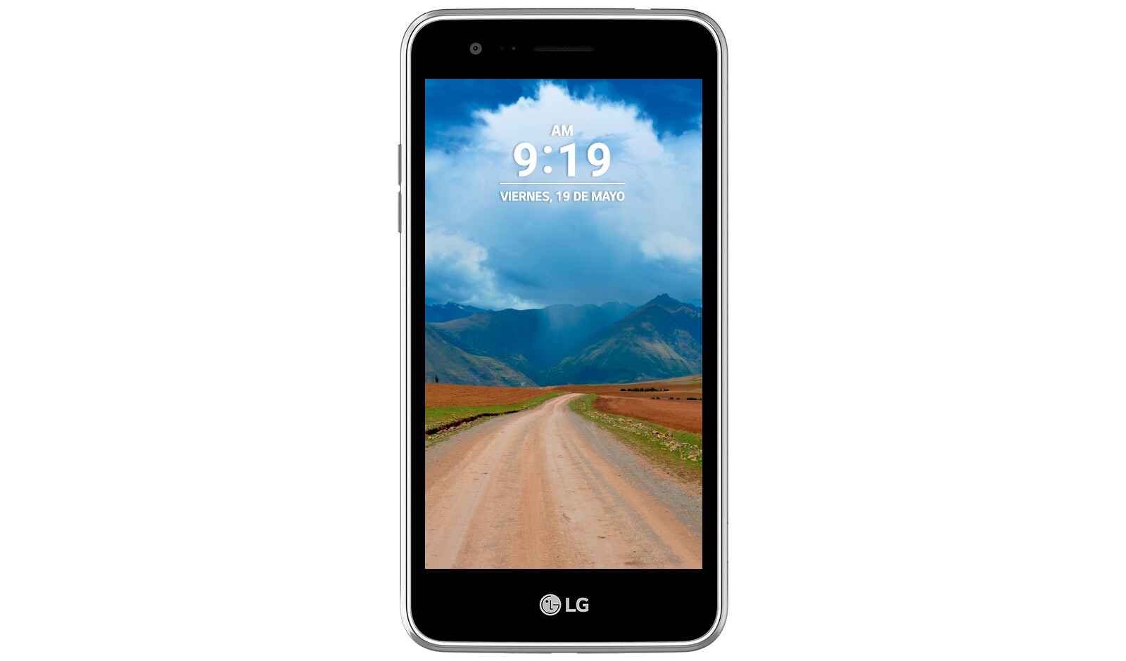 Vista frontal de LG K4 (2017) | Titán K4 (2017)
