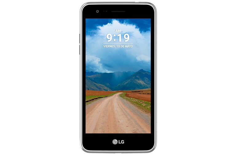 Vista frontal de LG K4 (2017) | Titán K4 (2017)