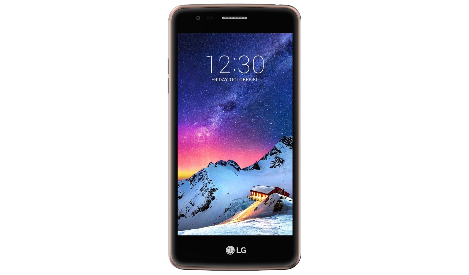 Vista frontal de LG K8 (2017) | Dorado LGX240F