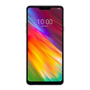 Vista frontal de LG G7 fit LMQ850EA