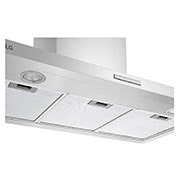 LG Campana Extractora LG con Filtro de grasa lavable, 3 velocidades e Iluminación LED, HCEZ3605S2