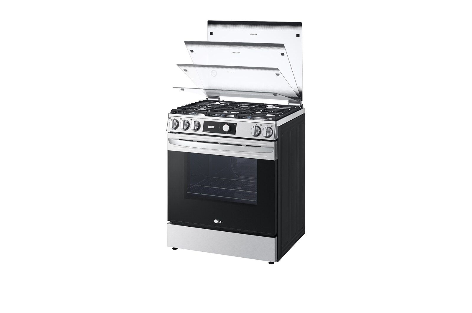 LG Cocina LG con EasyClean®,164 L (horno), Acero Inoxidable, LRGL5841S