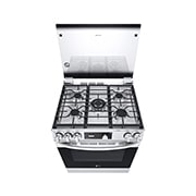 LG Cocina LG con EasyClean®,164 L (horno), Acero Inoxidable, LRGL5841S