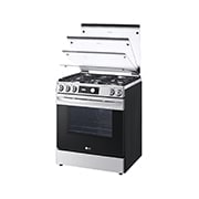 LG Cocina LG con EasyClean®,164 L (horno), Acero Inoxidable, LRGL5841S