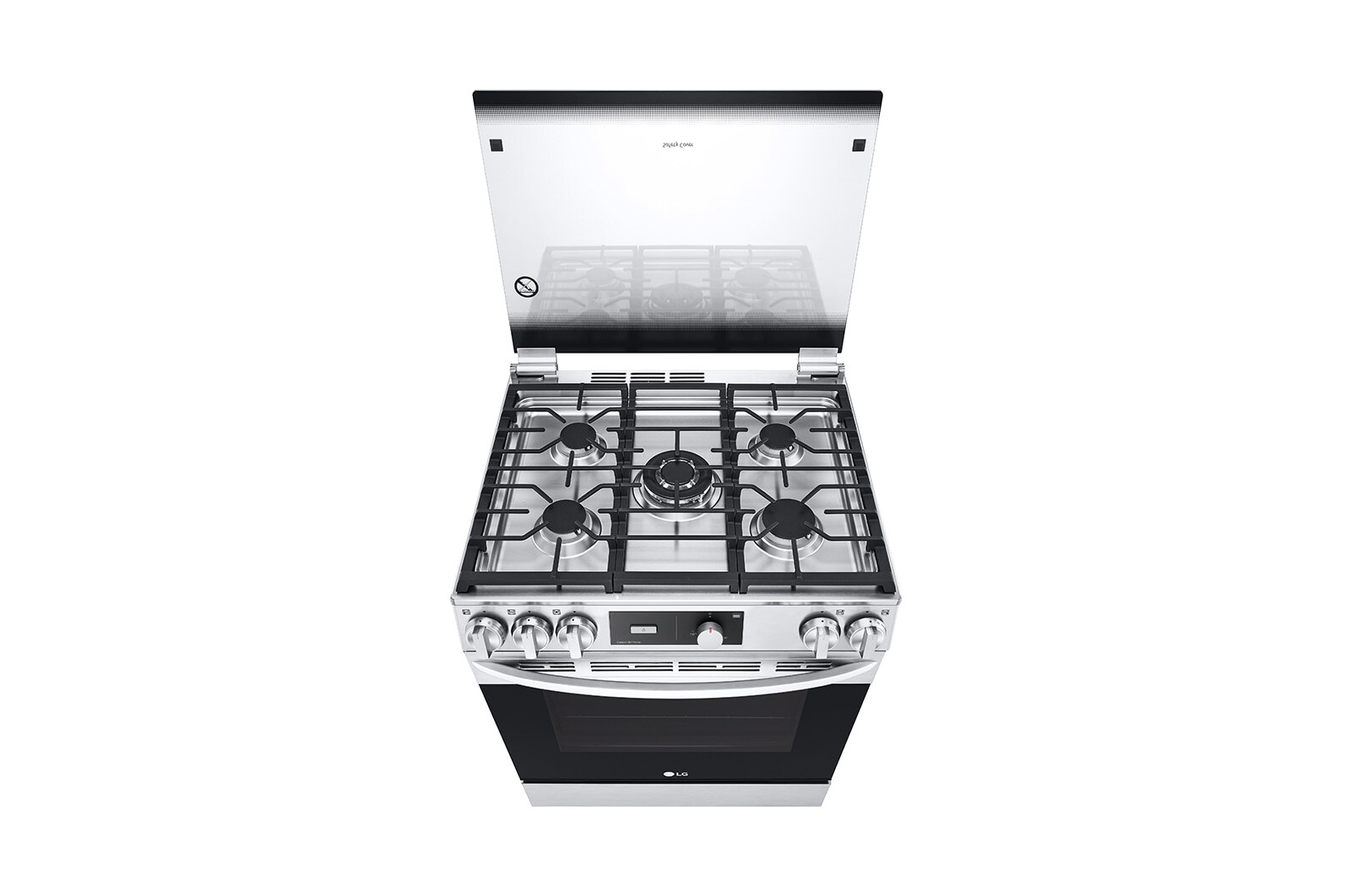LG Cocina LG con EasyClean®,164 L (horno), Acero Inoxidable, LRGL5843S