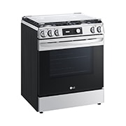 LG Cocina LG con EasyClean®,164 L (horno), Quemador potente UltraHeat™  y Bloqueo de Gas , Acero Inoxidable, LRGL5843S