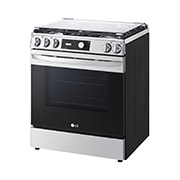 LG Cocina LG con EasyClean®,164 L (horno), Quemador potente UltraHeat™  y Bloqueo de Gas , Acero Inoxidable, LRGL5843S