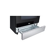 LG Cocina LG con EasyClean®,164 L (horno), Quemador potente UltraHeat™  y Bloqueo de Gas , Acero Inoxidable, LRGL5843S