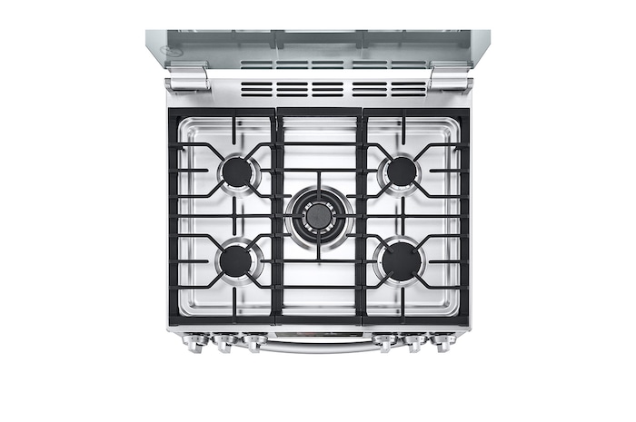 LG Cocina LG con InstaView y Freidora de Aire, Acero Inoxidable , LRGL5847S