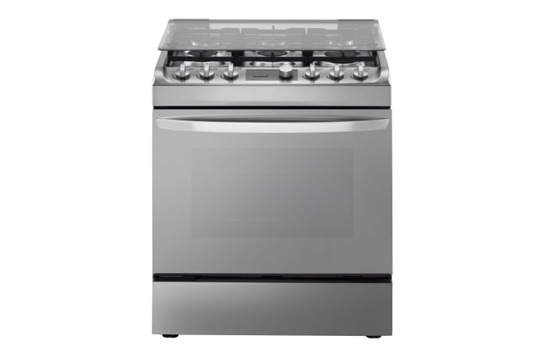 Vista frontal de Cocina LG con Gran Capacidad 153L, Acero Inoxidable RSG314M
