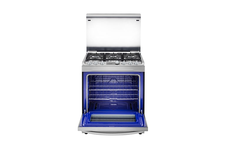 LG Cocina LG con EasyClean®, 153L (horno), Acero Inoxidable, RSG315T