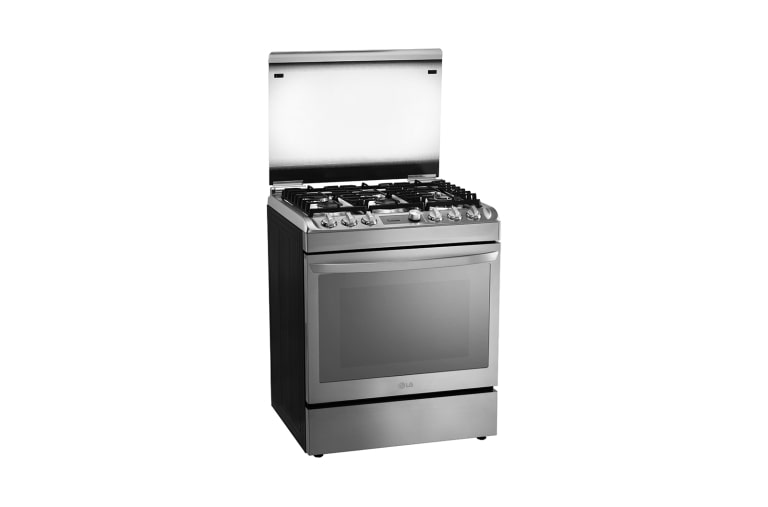 LG Cocina LG con EasyClean®, 153L (horno), Acero Inoxidable, RSG315T