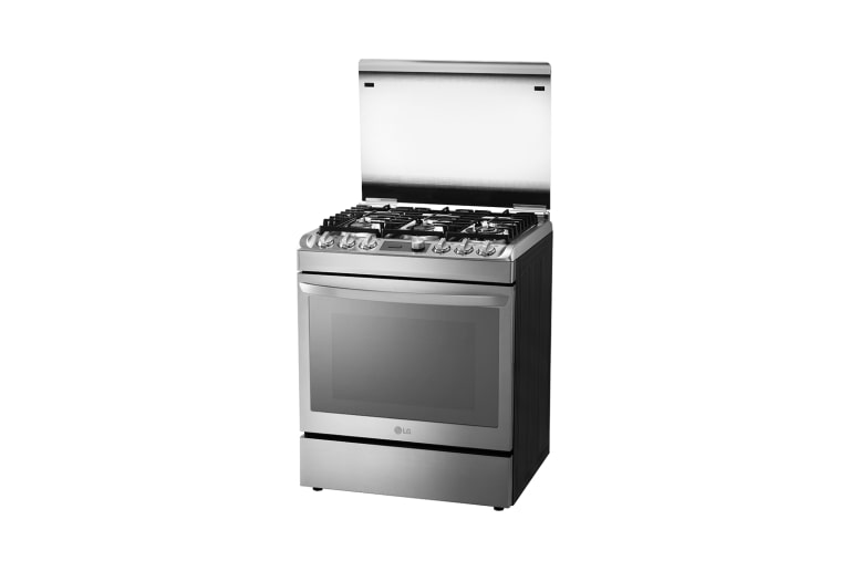 LG Cocina LG con EasyClean®, 153L (horno), Acero Inoxidable, RSG315T