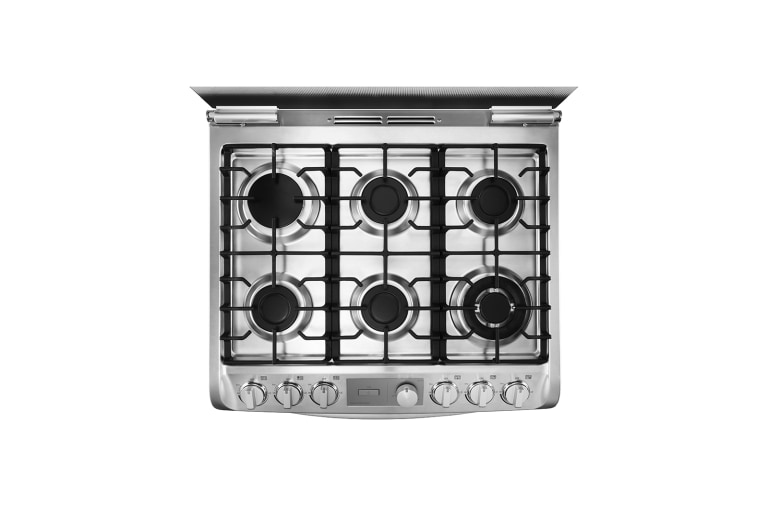 LG Cocina LG con EasyClean®, 153L (horno), Acero Inoxidable, RSG315T