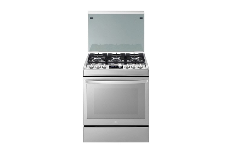 LG Cocina LG con Triple Llama, 153L (horno), Acero Inoxidable, RSG316T