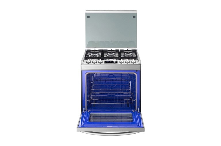 LG Cocina LG con Triple Llama, 153L (horno), Acero Inoxidable, RSG316T
