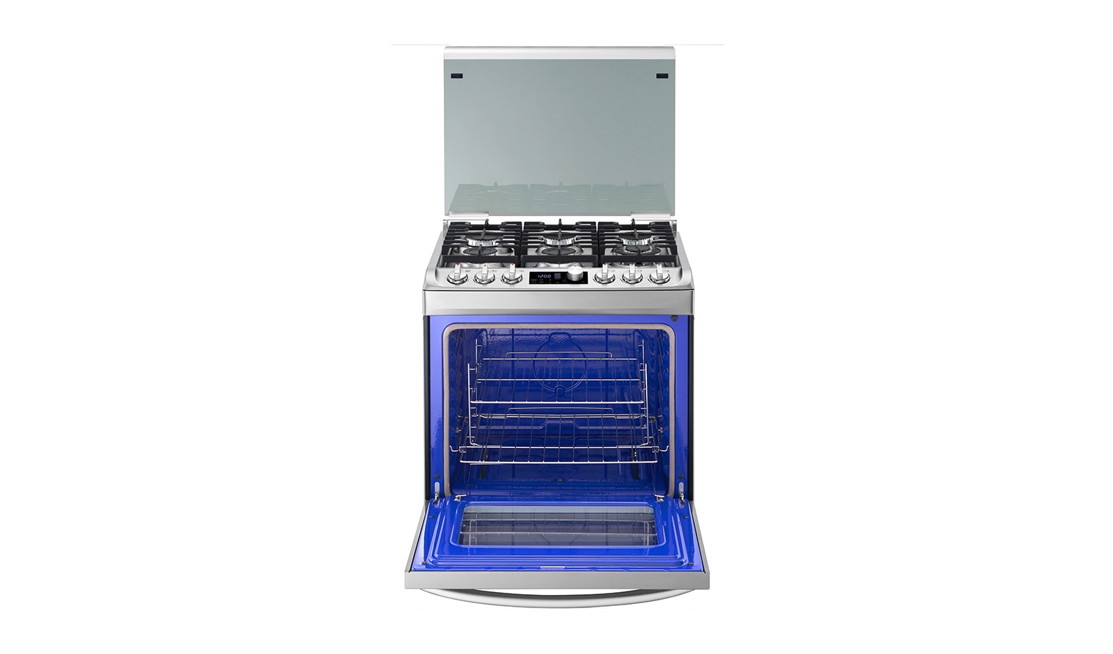 LG Cocina LG con Triple Llama, 153L (horno), Acero Inoxidable, RSG316T