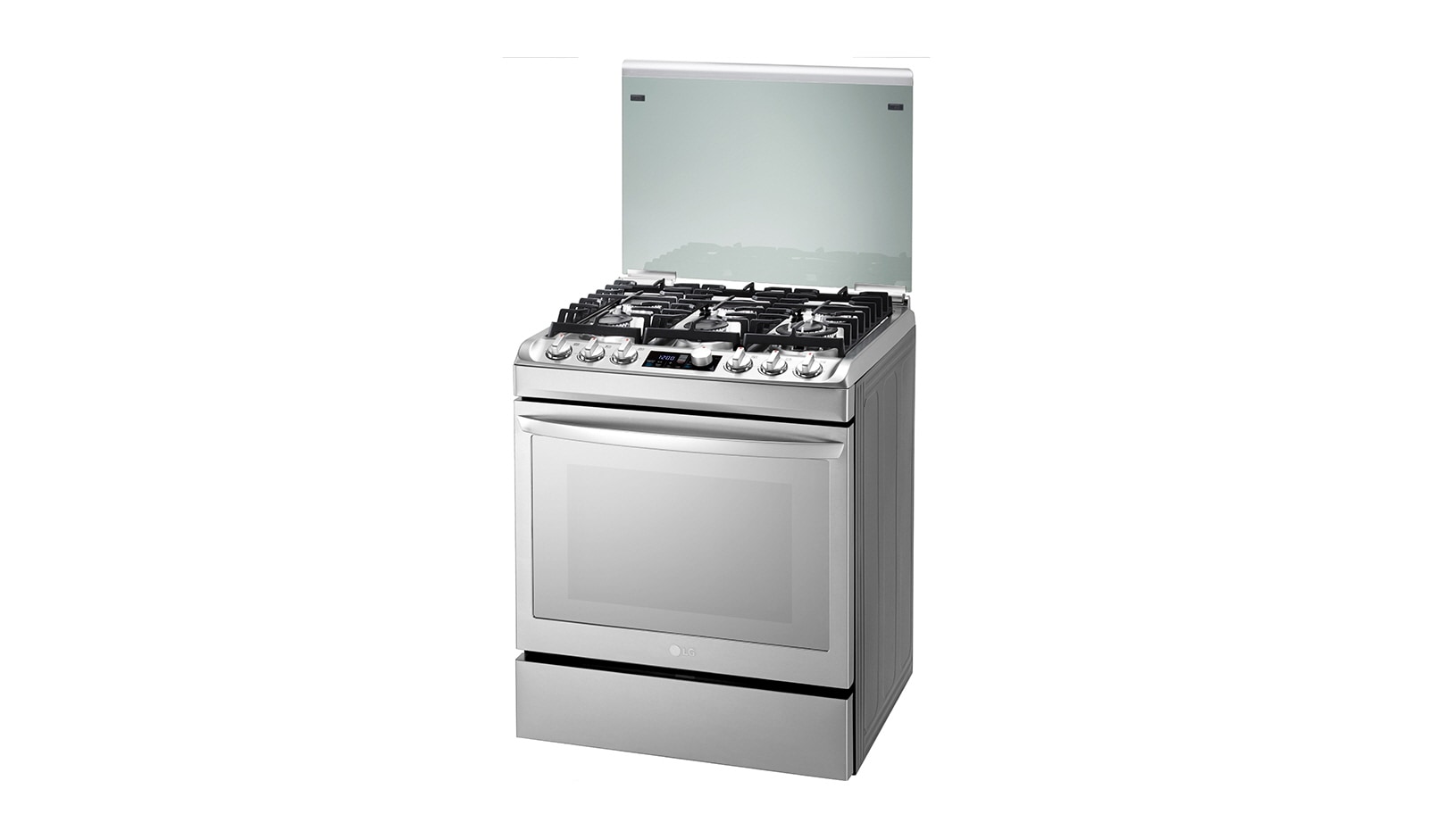 LG Cocina LG con Triple Llama, 153L (horno), Acero Inoxidable, RSG316T