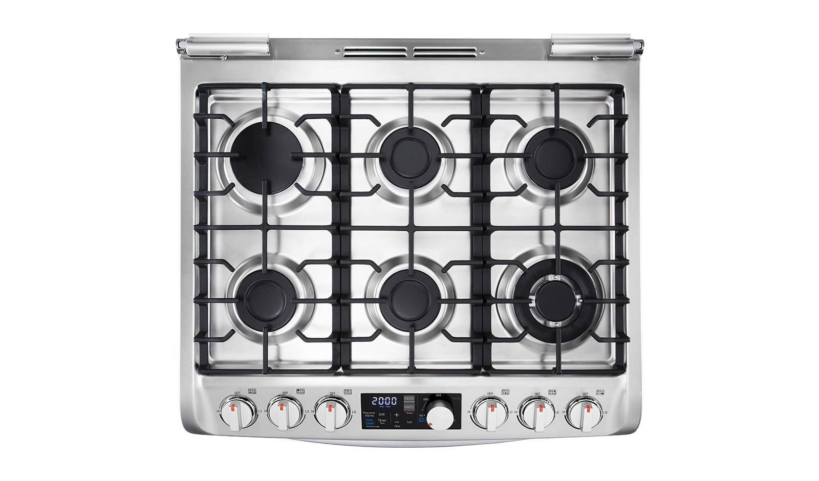 LG Cocina LG con Triple Llama, 153L (horno), Acero Inoxidable, RSG316T