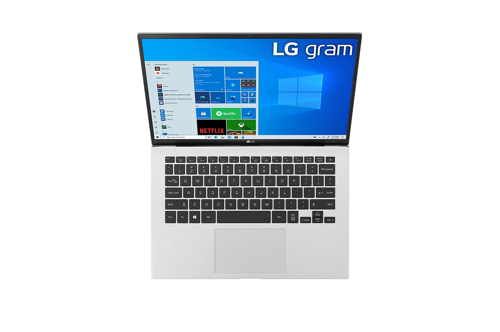 LG gram ultraligera, panel IPS de 14” 16:10 y procesador Intel® Evo™ Core™ i5 de 11ᵃ Generación, 14Z90P-G