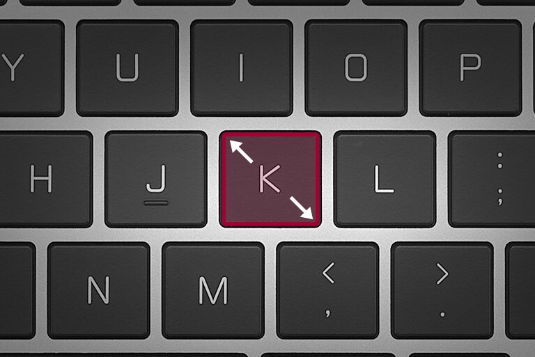 Teclas ampliadas que permiten una escritura fluida, reduciendo los errores tipográficos.