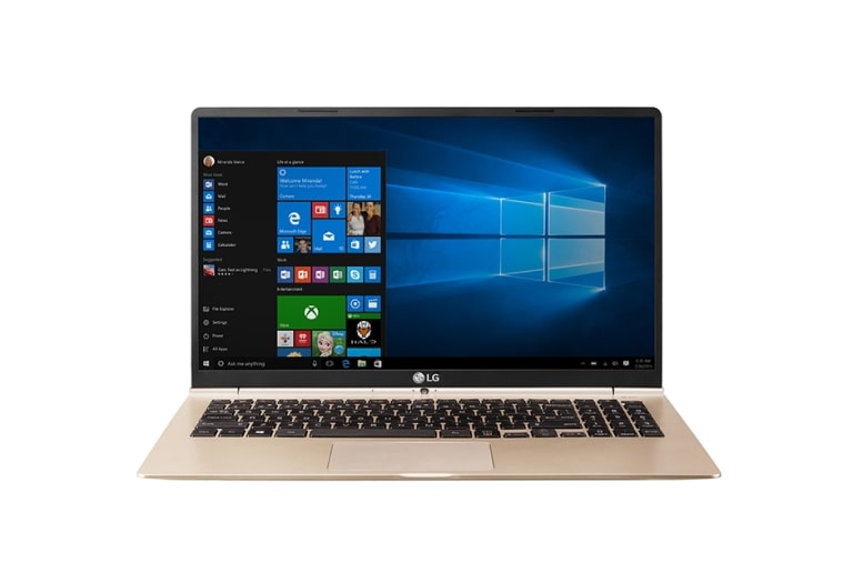 Vista frontal de Gram 2016 15.6&#34; con procesador Intel® Core™ i5 15Z960