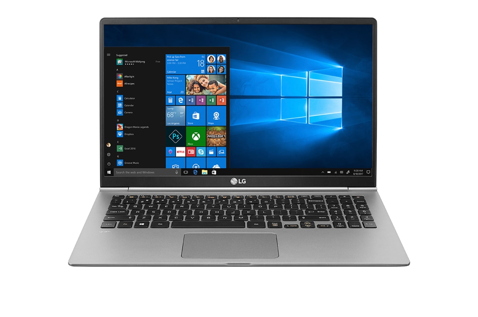 Vista frontal de LG Gram 15.6&#34; Intel® Core™ i7 15Z980-G