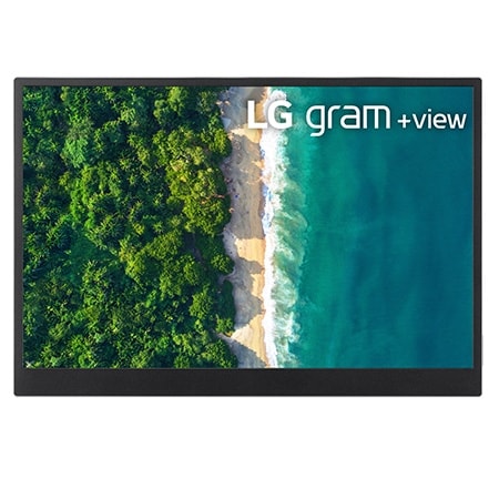 LG gram +view – Pantalla Dual Portátil 32:10 (16” WQXGA 16:10 (2560 x 1600)  Panel IPS, DCI-P3 99%, Antireflejos, Rotación Automática); USB Type-C™;  Ultraligera de sólo 670g de peso.