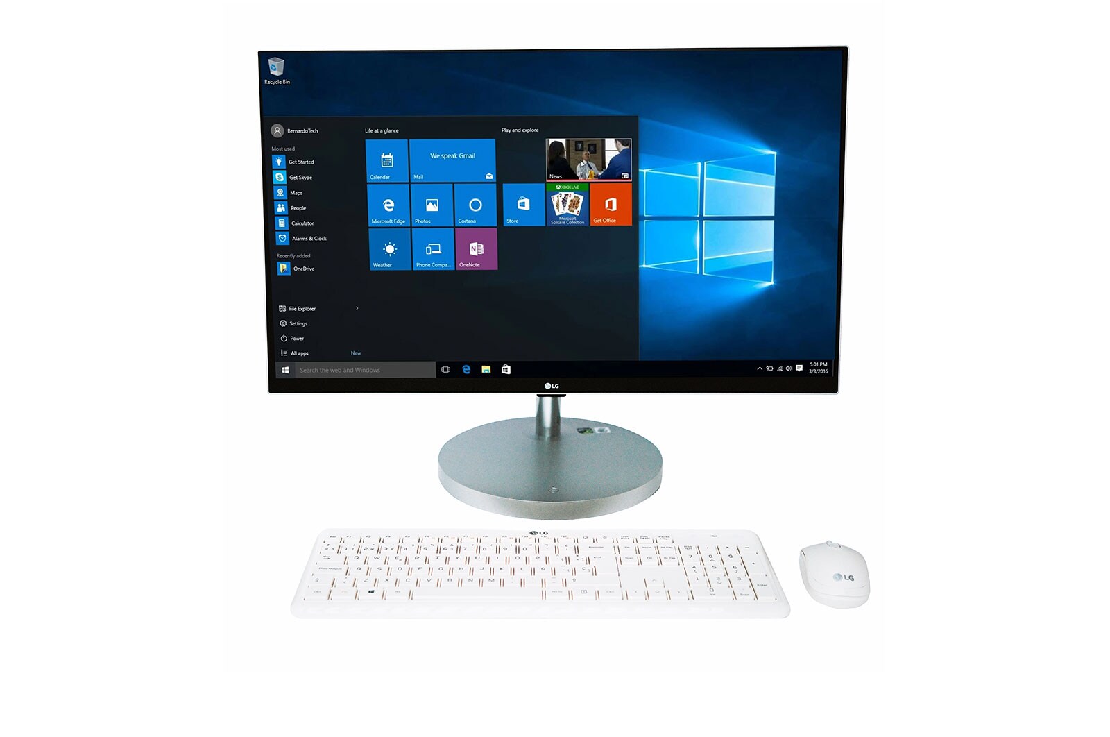 All in One IPS Full HD 27” 27V70NG LG PE