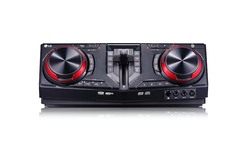 Vista frontal de Mini Componente LG XBOOM CJ87 (2,350W) CJ87