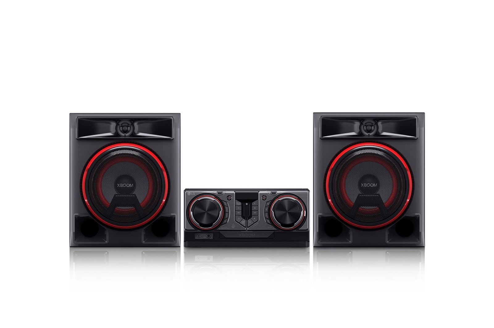 Vista frontal de Minicomponente LG XBOOM CL65 CL65