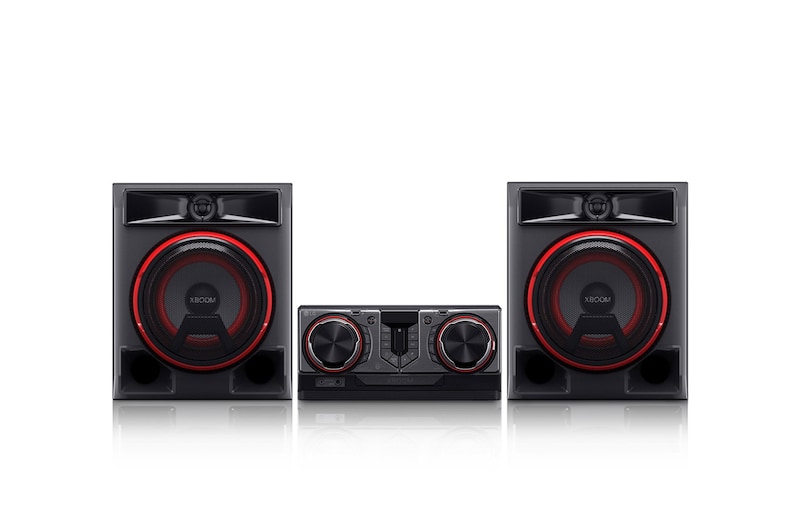 Vista frontal de Minicomponente LG XBOOM CL65 CL65