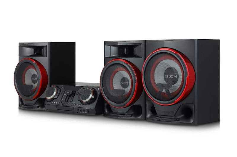 LG Mini Componente LG XBOOM CL88 | 2900W | Luces Multi Color | Party Accelerator | DJ App | Karaoke Star | Wireless Party Link, CL88